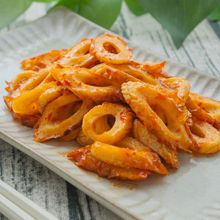 【ちくわのピリ辛炒め】5分で簡単！豆板醤が食欲をそそる！