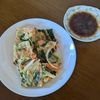 あ～はの作ってみた!投稿(基本の野菜チヂミ・野菜だけで美味しい♪)