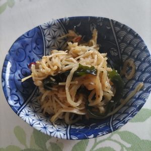 KUMIKOの作ってみた!投稿(水戻し不要！【切り干し大根とえのきの腸活ペペロン】)