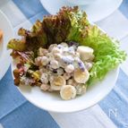 【ミックスビーンズとうずらの卵のマヨサラダ】ストック食材で！