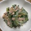 キキとララの作ってみた!投稿(苦くない♪【ゴーヤのおかかツナマヨサラダ】)