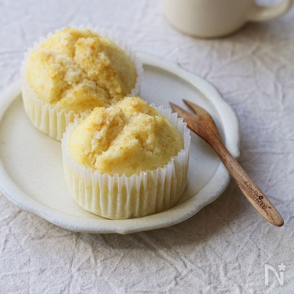 牛乳蒸しパン。