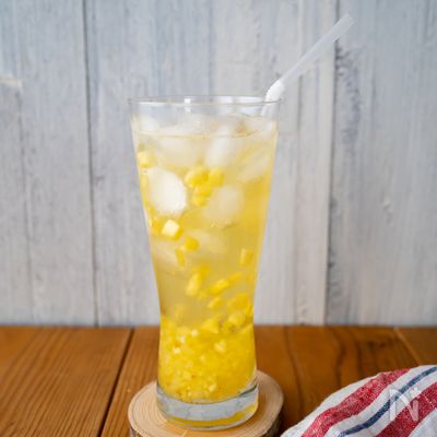 夏に飲みたい♡パイナップルジャスミンティー(フルーツティー)