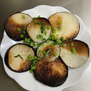 そら・ゆずの作ってみた!投稿(【材料１つで完成♫大根ステーキ】レンチンでぐっと時短に作る！)