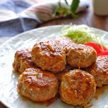 はんぺんもやしの豚つくねオイケチャマヨ味