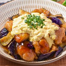 なすと鶏肉のタルタル南蛮│白ごはん泥棒降臨！甘辛絶品おかず