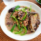 カロリーカット♪大豆ミートの麻婆豆腐なす