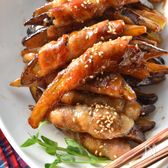 【材料2つ】旨辛♡すき焼きのタレdeナスの豚バラ巻き♡