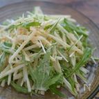 3ステップで簡単！菊芋のわさびマヨ和え