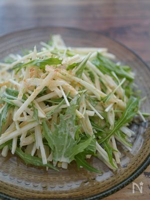 3ステップで簡単！菊芋のわさびマヨ和え