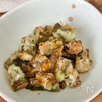 【シャキッとオクラの七味塩唐揚げ】今夜のおつまみに！