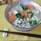 アーモンドミルク味噌煮込みうどん 