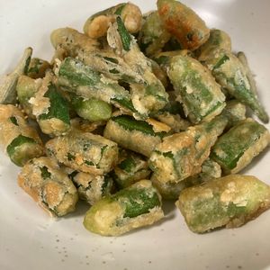 Mariの作ってみた!投稿(【オクラの唐揚げ】まるでおやつ♡秒でなくなる!)