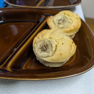 あやきょの作ってみた!投稿(【ノンオイルノンシュガー】米粉のお豆腐バナナマフィン)