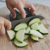 【ごはんと相性抜群！】ズッキーニの豚みそ炒めの下準備