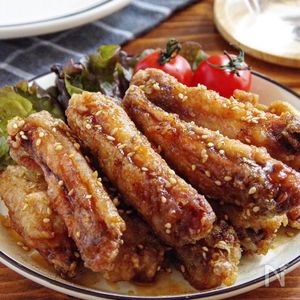 手が止まらない！やみつき甘辛手羽中 | レシピサイトNadia