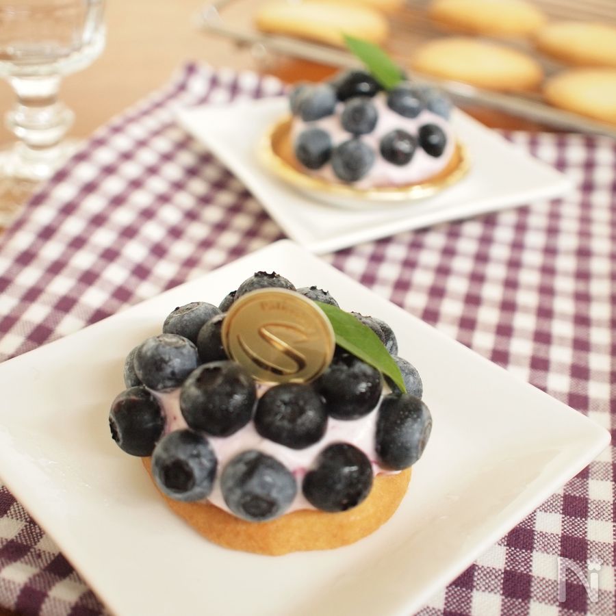 ブルーベリーアーモンドタルトのレシピ