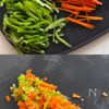 味噌だれのくるくる野菜巻き炒め/お弁当にもの下準備