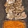 鶏むね肉ときのこの中華風マリネの工程1