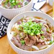 【肉うどん・肉そば】甘辛いお肉が美味しい！年越しに♡