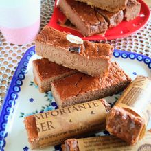 金柑入りさわやかチョコチーズケーキ