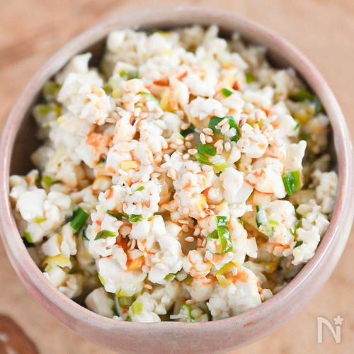 アレンジ自在！長ねぎ豆腐そぼろ