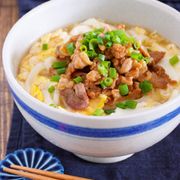 疲れた胃腸に♪男子も喜ぶ♪『肉玉あんかけうどん』