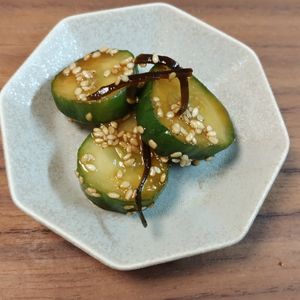 ゆの作ってみた!投稿(食べたら止まらない！やみつききゅうり)