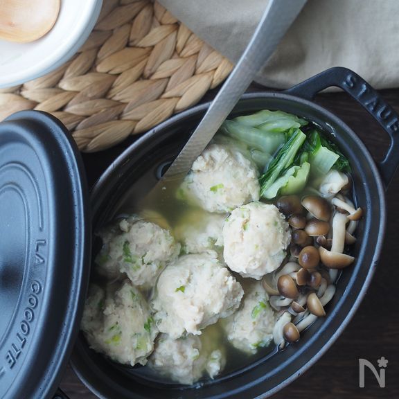 ヘルシー！柚子胡椒の鶏団子