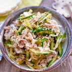 【切り干し大根ときゅうりのナムル】コリっと食感がやみつき♡