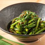 そのまんま！春菊の塩昆布和え