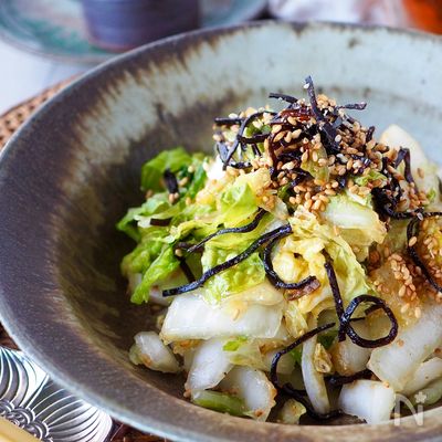 やみつき!お箸が止まらない!無限白菜ナムル
