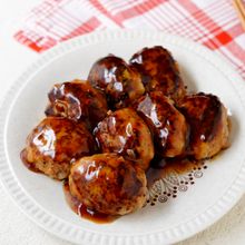 お弁当用【照り焼きハンバーグ】小麦粉・植物油・乳・砂糖不使用