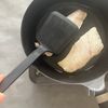 鯛のポワレ　ヴァンブランソースの工程2