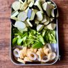 レンジで10分！【ちくわとなすのみそ煮】あと一品に♪の工程1