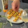 〖 厚揚げで 〗おつまみカナッペの工程4