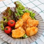 ごはんが進む♡『鶏むね肉のひとくち照り焼き』