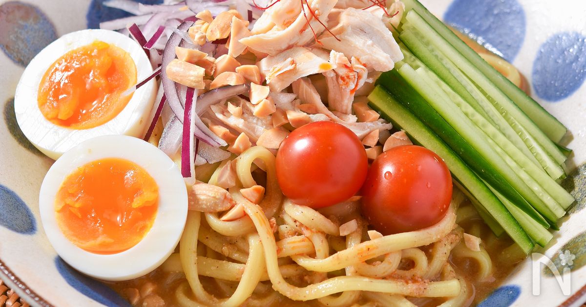 麻辣涼麺│痺れる辛さがやみつきに！10分で本格派大人の夏麺