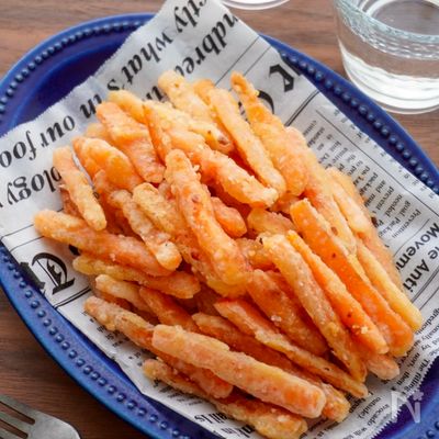 手が止まらん!フライドにんじん