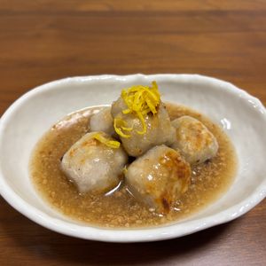 こむぎの作ってみた!投稿(【里芋まんじゅう利休あんかけ風】びっくり食感♪ごま風味あん)