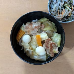 かおちゃんの作ってみた!投稿(【豚こまキャベツの中華丼】キャベツがシャキッとおいしい♪)