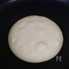 超簡単で可愛い【米粉でふわもち♡苺オムレット】バレンタインにの工程3