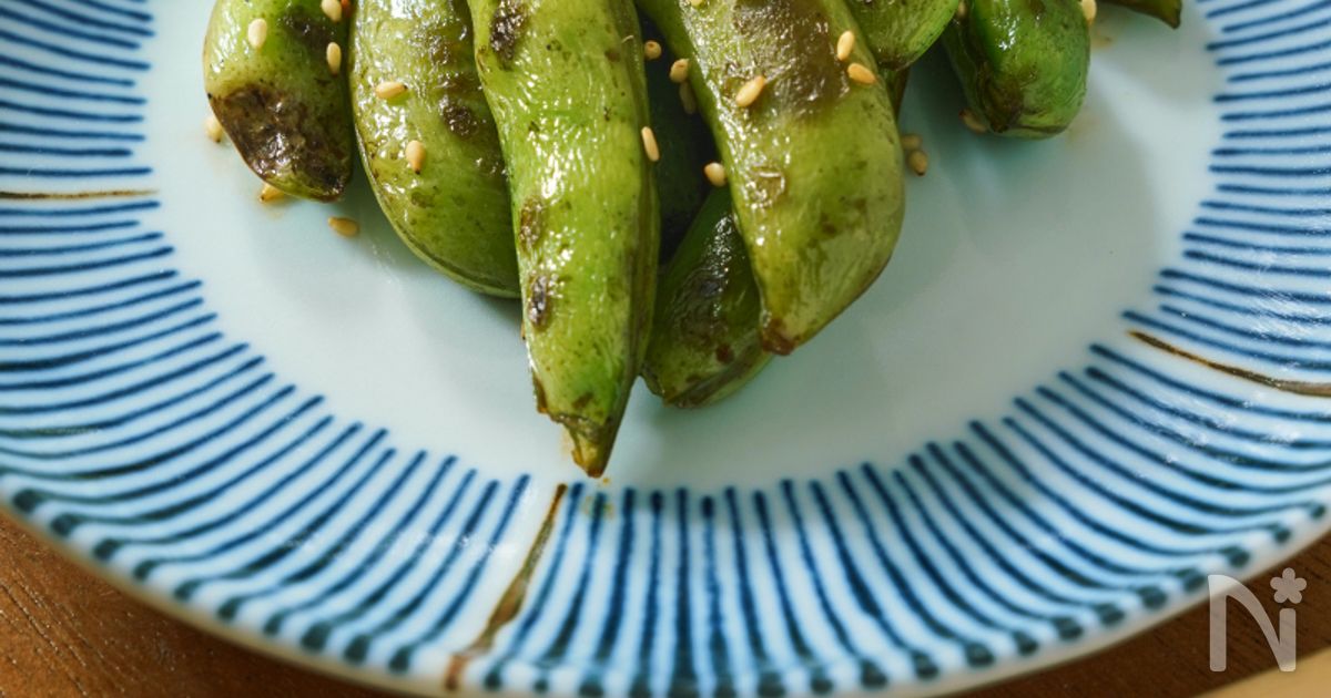 やみつき！止まらない！焦がし醤油焼きスナップえんどう