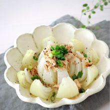 【ほぼ5分】レンジで簡単！めちゃウマ♡無限新玉ねぎ