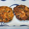とーるじーじの作ってみた!投稿(もちもち!オクラ海苔めんたい豆腐チーズチヂミ)