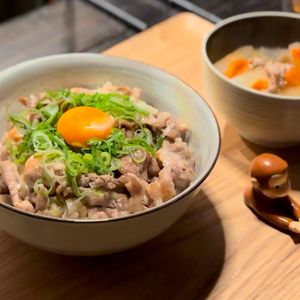 funinmans_mesiの作ってみた!投稿(【絶賛される、ねぎ塩豚カルビ丼】男子受け抜群/簡単/丼レシピ)