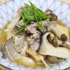 キノコたっぷり肉豆腐