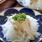 シャキシャキおいしいサラダ風『大根のごま和え』