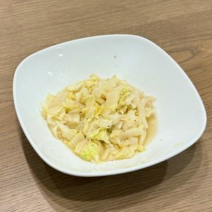 1204453の作ってみた!投稿(やみつき♪サッパリ副菜♪『湯かけ白菜の塩だれナムル』)