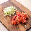 【ワンパン豚トマつくね】味付け簡単!ふっくらおいしい♪の工程1